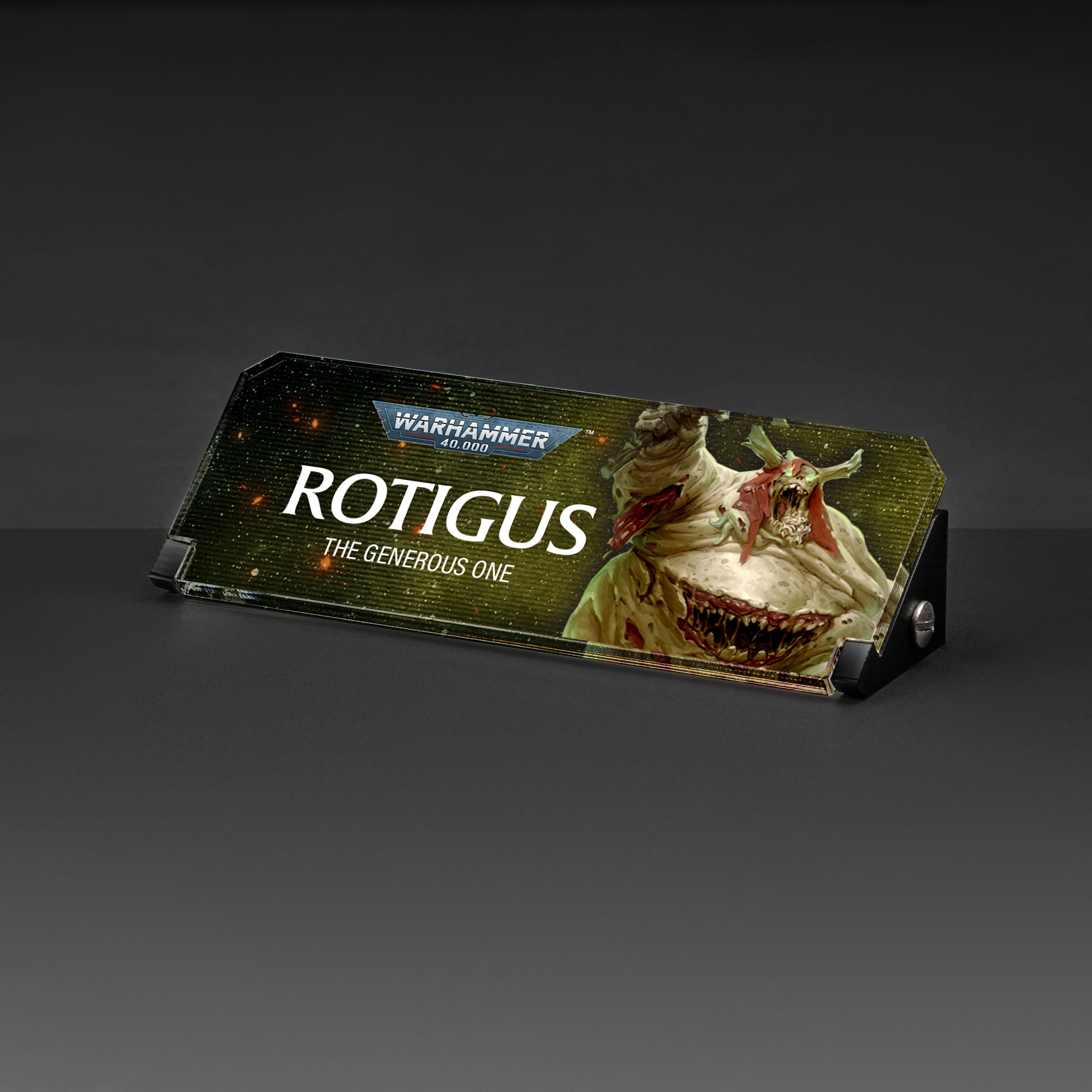 Plaque for Warhammer® 40,000 Rotigus