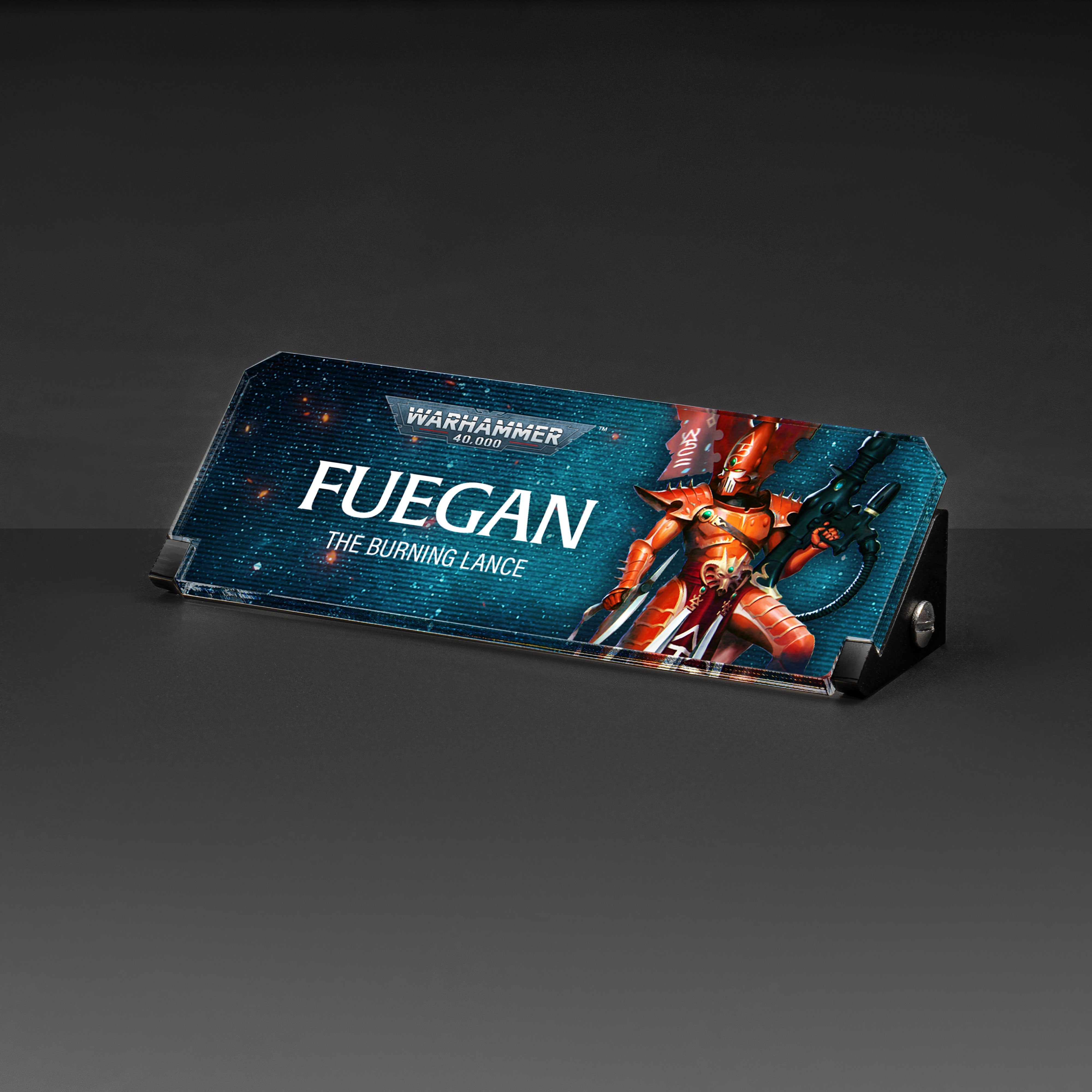 Plaque for Warhammer® 40,000 Fuegan