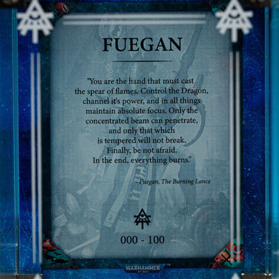 Limited Edition Display Case for Warhammer® 40,000 Fuegan