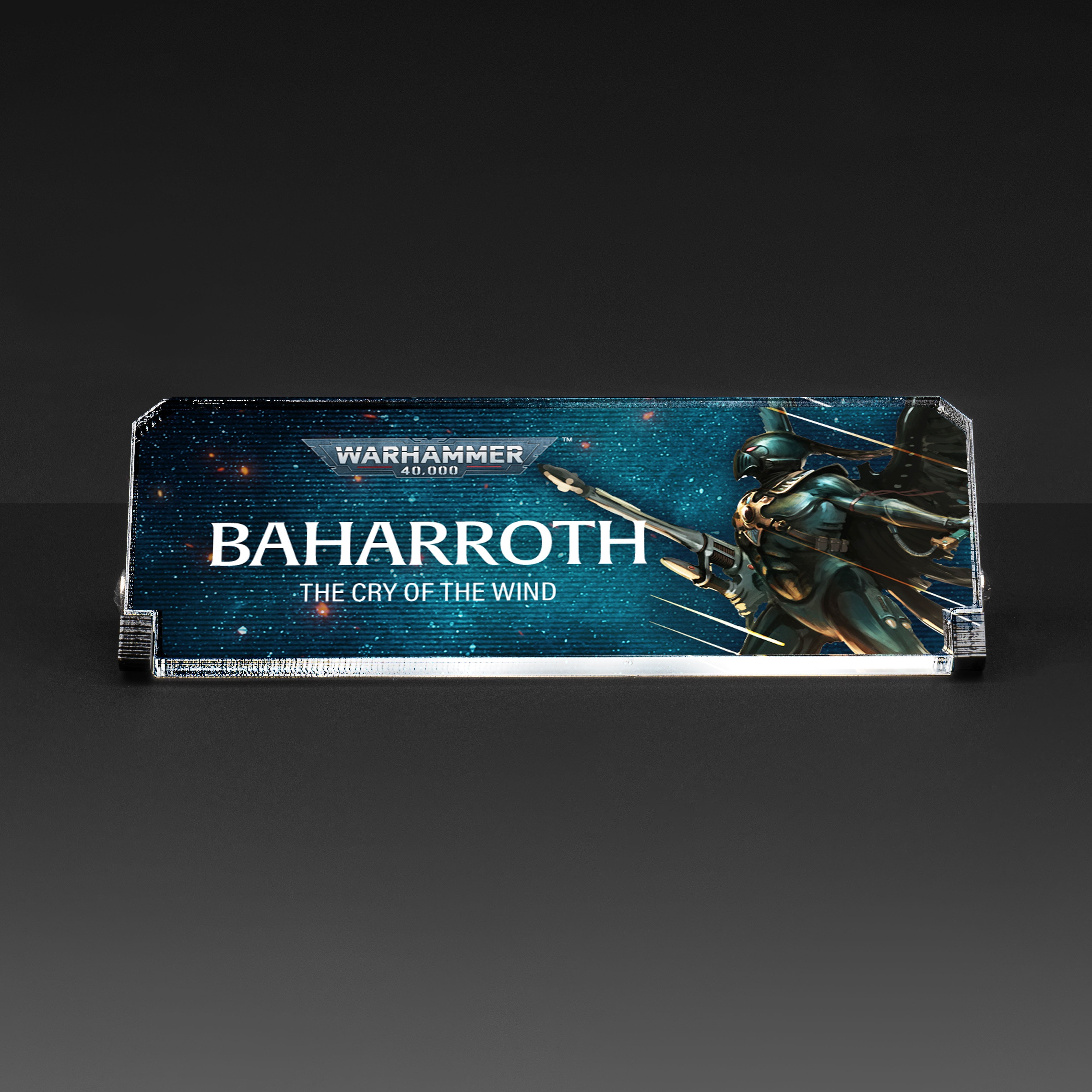Plaque for Warhammer® 40,000 Baharroth