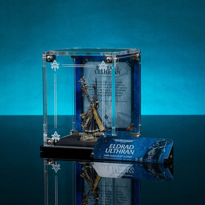 Limited Edition Display Case for Warhammer® 40,000 Eldrad Ulthran