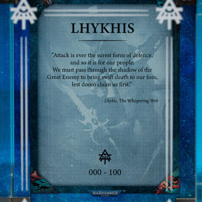 Limited Edition Display Case for Warhammer® 40,000 Lhykhis