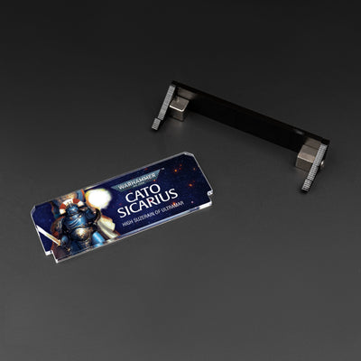 Plaque for Warhammer® 40,000 Cato Sicarius