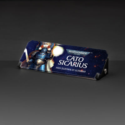 Plaque for Warhammer® 40,000 Cato Sicarius