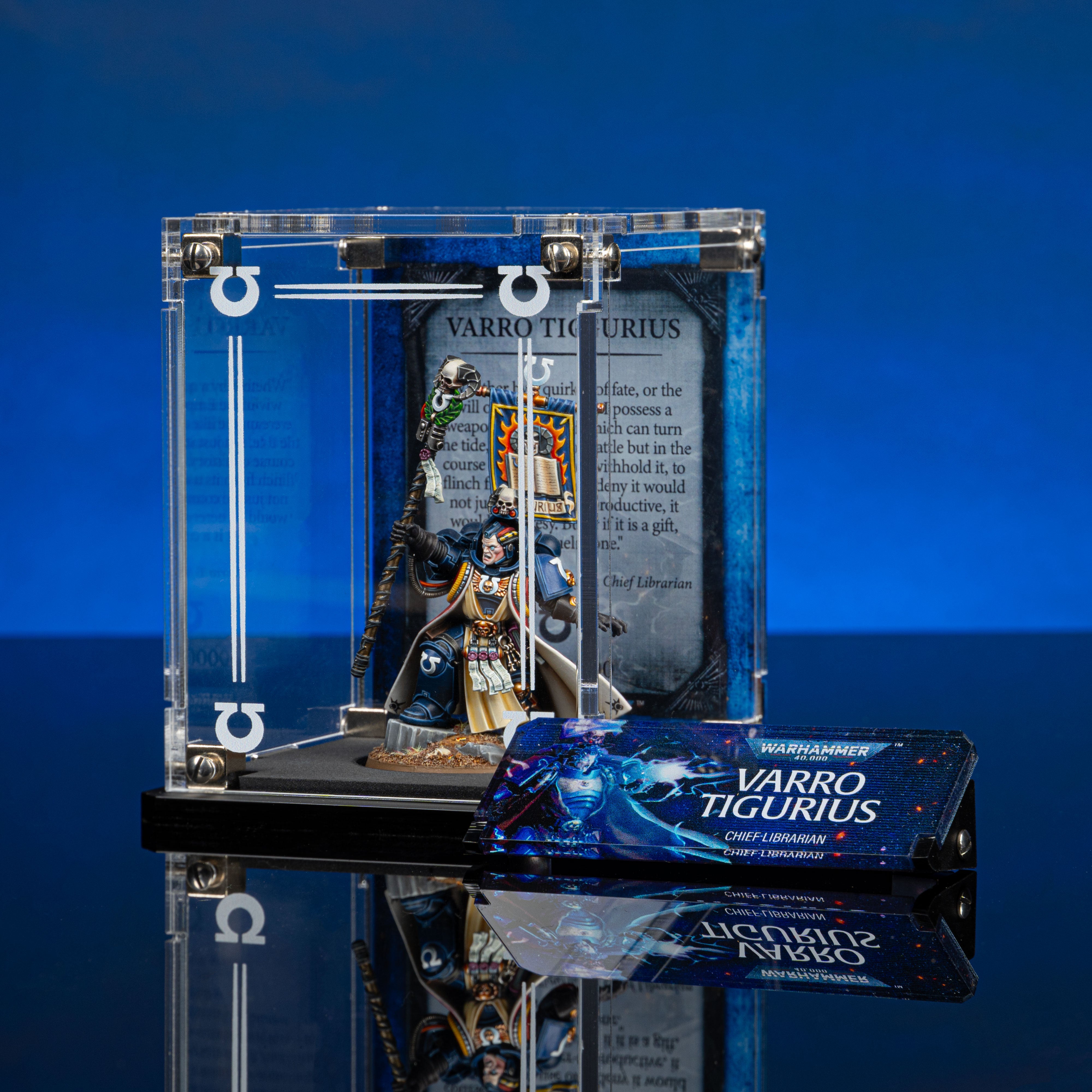 Limited Edition Display Case for Warhammer® 40,000 Varro Tigurius