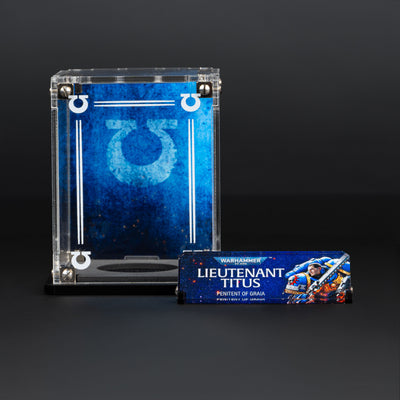 Display Case for Warhammer® 40,000 Lieutenant Titus