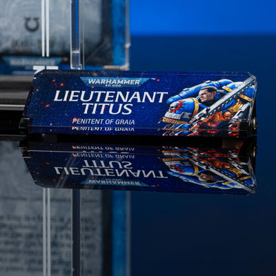 Limited Edition Display Case for Warhammer® 40,000 Lieutenant Titus