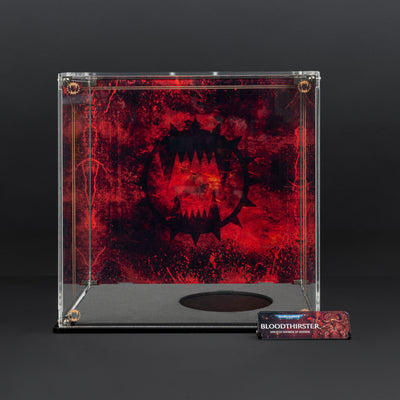 Display Cases for Warhammer® 40,000 World Eaters Miniatures
