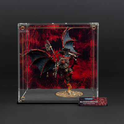 Display Cases for Warhammer® 40,000 World Eaters Miniatures