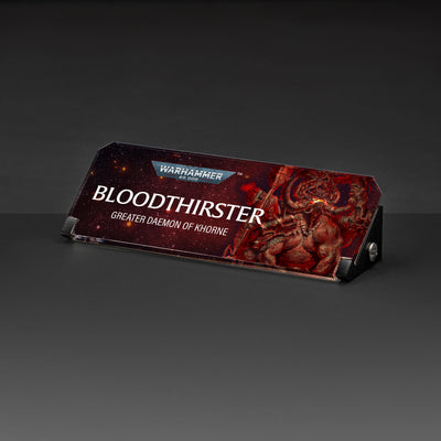 Plaques for Warhammer® 40,000 World Eaters Miniatures