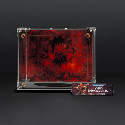 Display Cases for Warhammer® 40,000 World Eaters Miniatures
