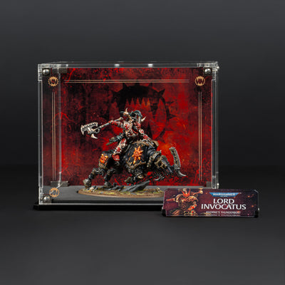 Display Cases for Warhammer® 40,000 World Eaters Miniatures