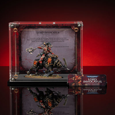 Limited Edition Display Cases for Warhammer® 40,000 World Eaters Miniatures