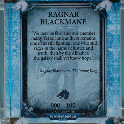 Limited Edition Display Case for Warhammer® 40,000 Ragnar Blackmane