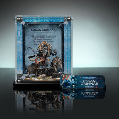 Limited Edition Display Case for Warhammer® 40,000 Logan Grimnar