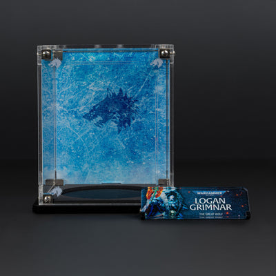 Display Case for Warhammer® 40,000 Logan Grimnar