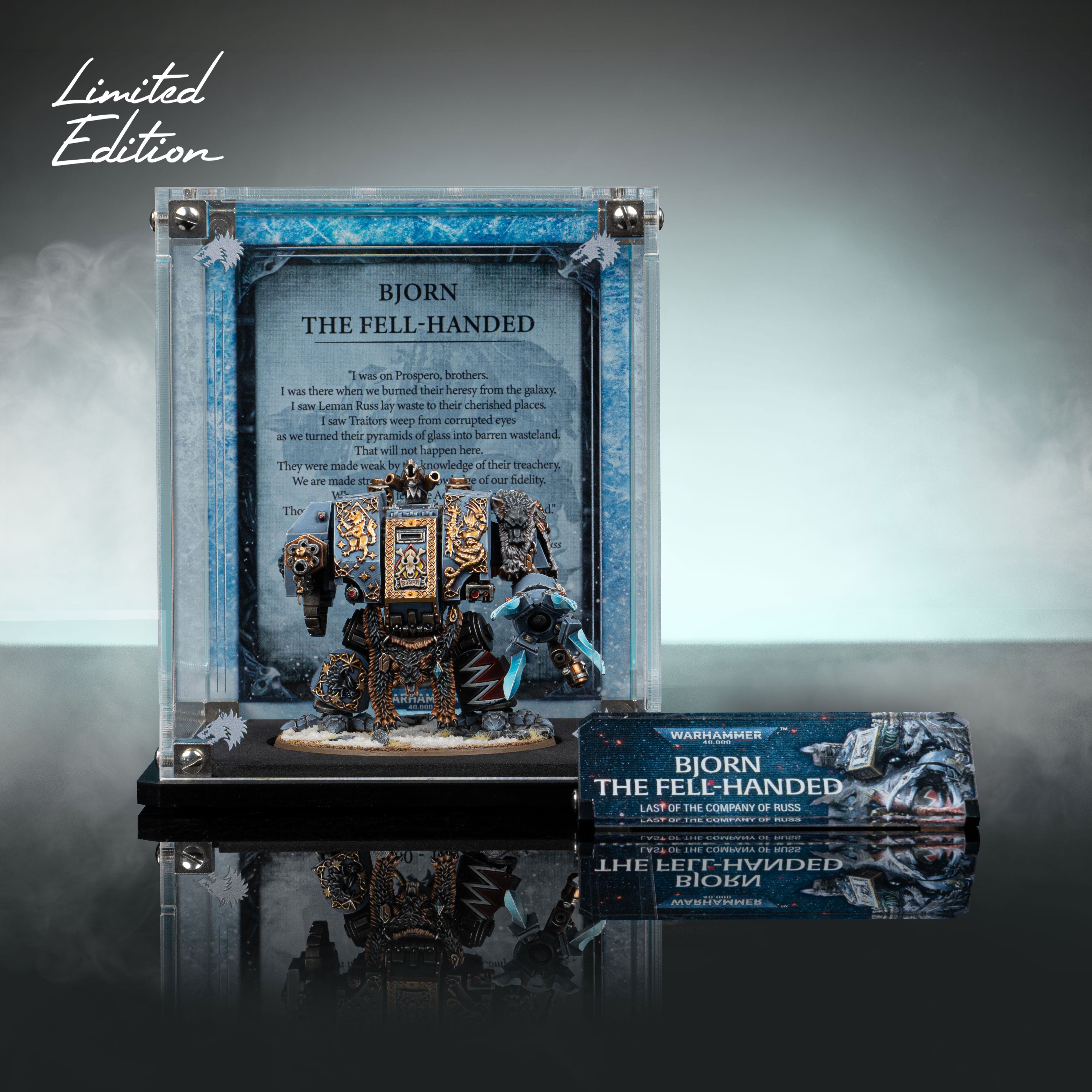 Limited Edition Display Case for Warhammer® 40,000 Bjorn the Fell-handed