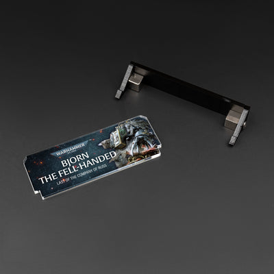 Plaque for Warhammer® 40,000 Bjorn the Fell-handed