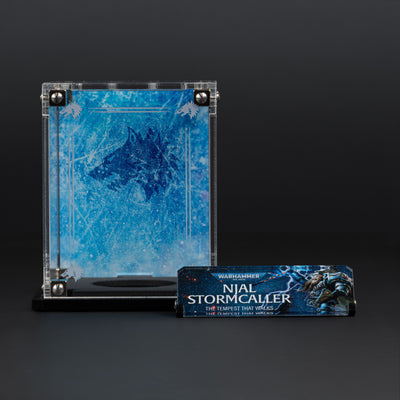 Display Case for Warhammer® 40,000 Njal Stormcaller