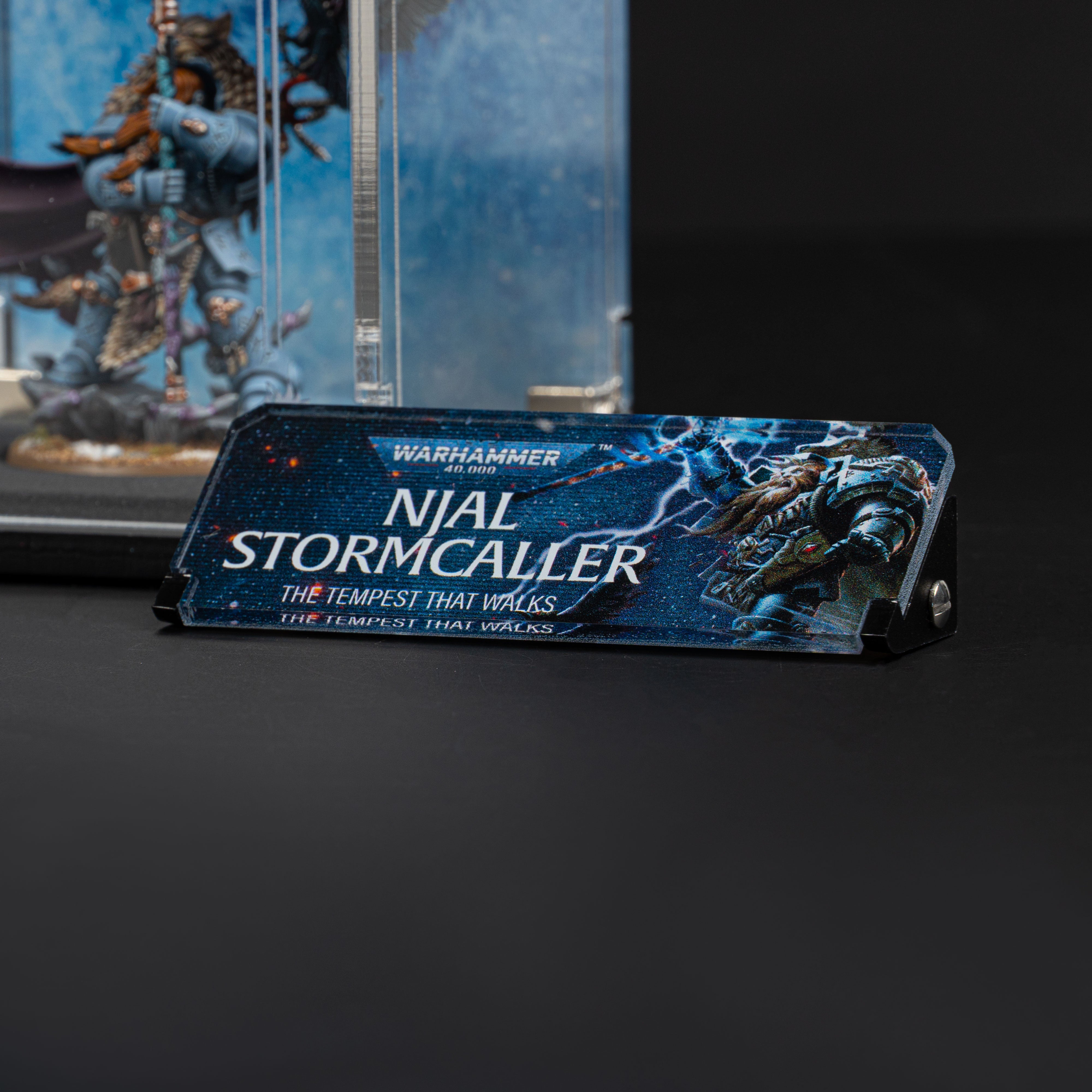 Display Case for Warhammer® 40,000 Njal Stormcaller