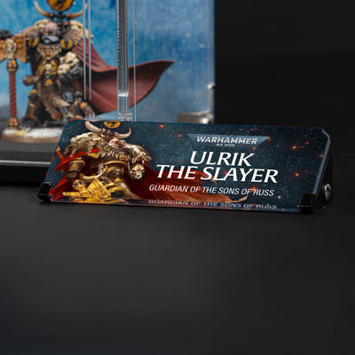 Display Case for Warhammer® 40,000 Ulrik the Slayer