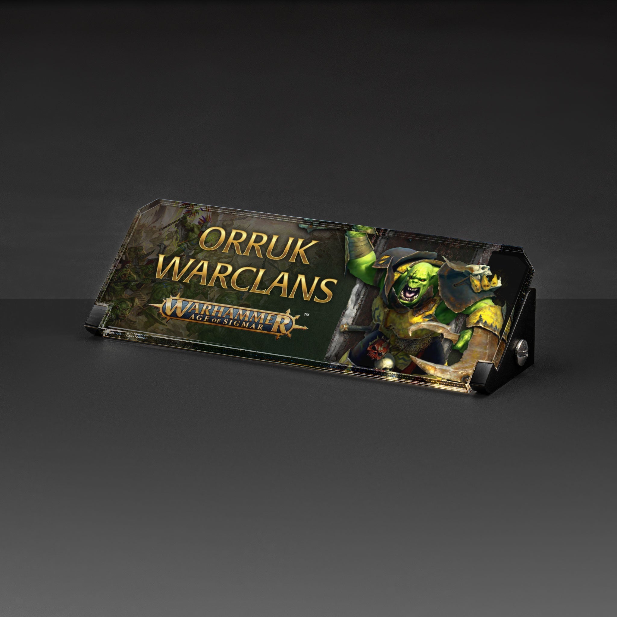 Plaque for Warhammer® Age of Sigmar - Orruk Warclans