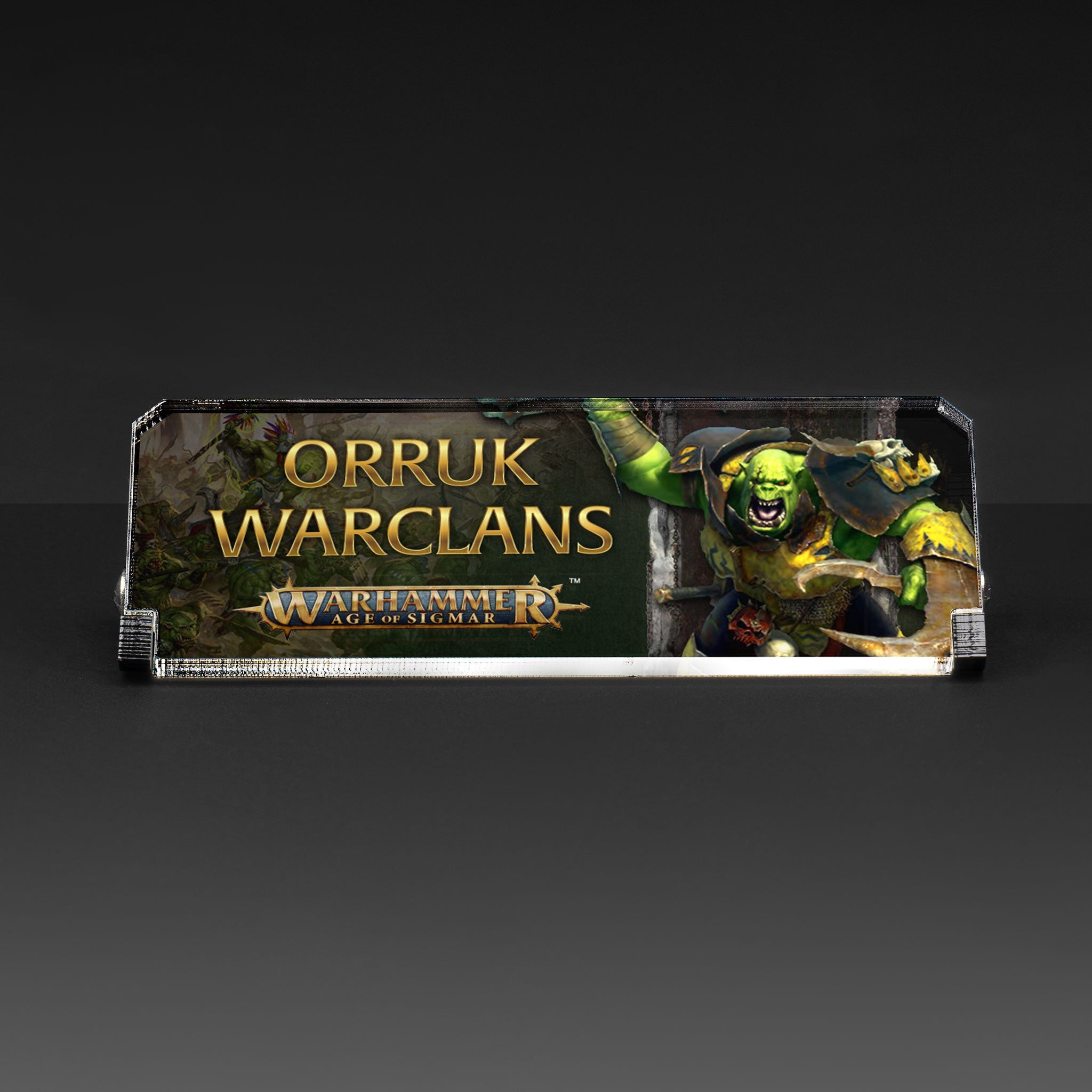Plaque for Warhammer® Age of Sigmar - Orruk Warclans