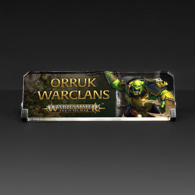 Plaque for Warhammer® Age of Sigmar - Orruk Warclans