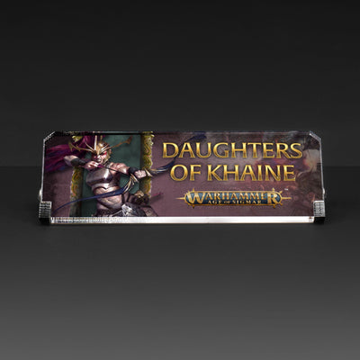 Plaque for Warhammer® Age of Sigmar - Daughters of Khaine