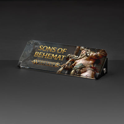 Plaque for Warhammer® Age of Sigmar - Sons of Behemat