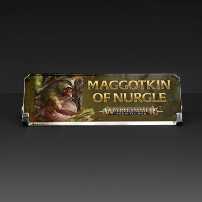 Plaque for Warhammer® Age of Sigmar - Maggotkin of Nurgle