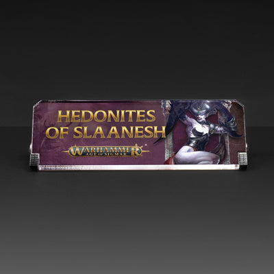 Plaque for Warhammer® Age Of Sigmar - Hedonites of Slaanesh