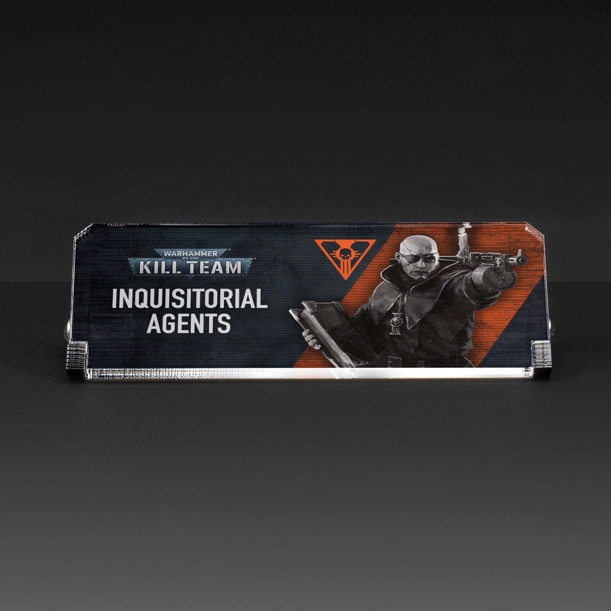 Plaque for Warhammer® 40,000 Kill Team: Inquisitorial Agent