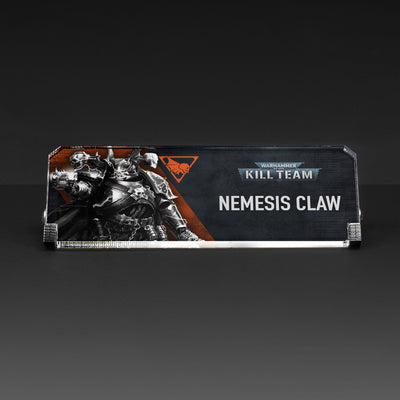 Plaque for Warhammer® 40,000 Kill Team: Nemesis Claw