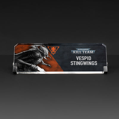 Plaque for Warhammer® 40,000 Kill Team: Vespid Stingwings