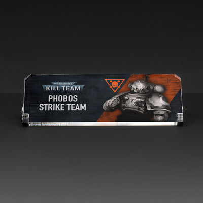 Plaque for Warhammer® 40,000 Kill Team: Phobos Strike Team