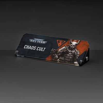 Plaque for Warhammer® 40,000 Kill Team: Chaos Cult