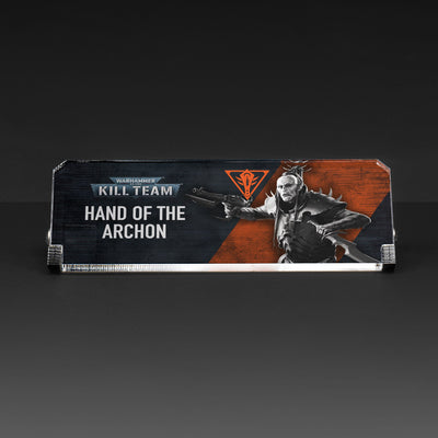 Plaque for Warhammer® 40,000 Kill Team: Hand of The Archon