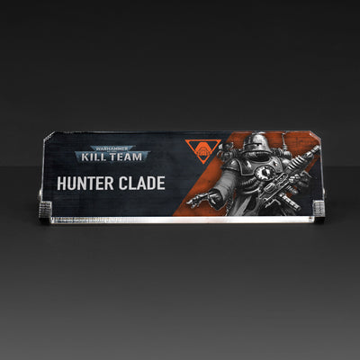 Plaque for Warhammer® 40,000 Kill Team: Hunter Clade