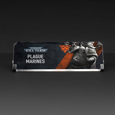 Plaque for Warhammer® 40,000 Kill Team: Plague Marines