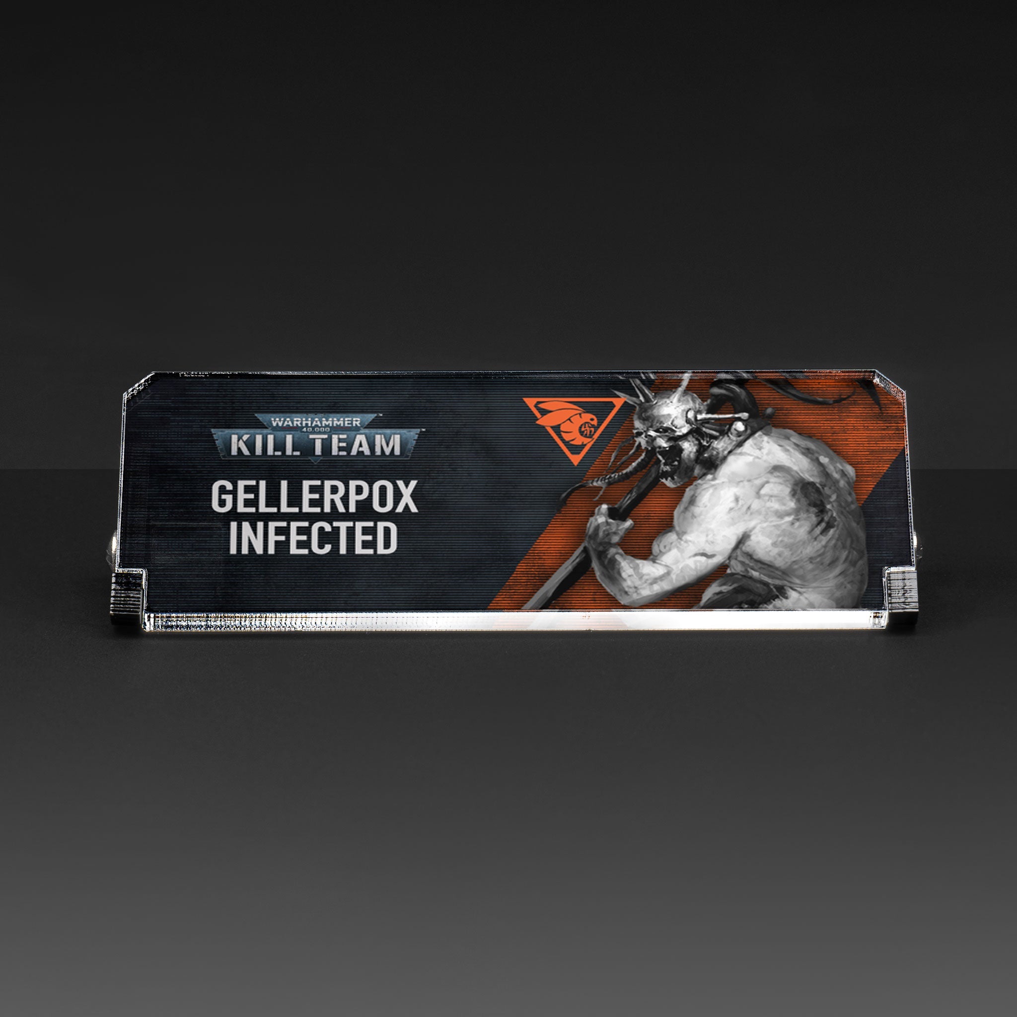 Plaque for Warhammer® 40,000 Kill Team: Gellerpox Infected