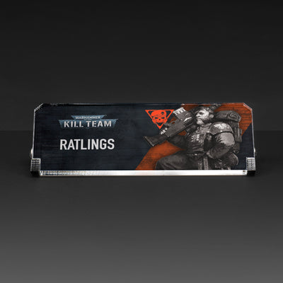 Plaque for Warhammer® 40,000 Kill Team: Ratlings