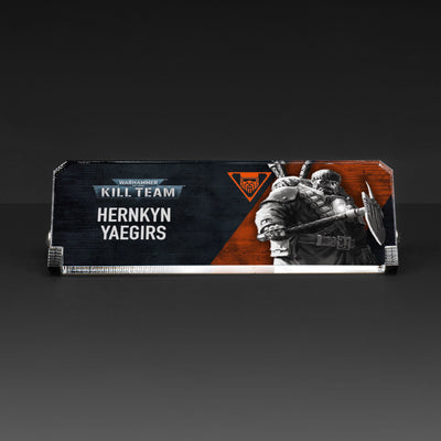 Plaque for Warhammer® 40,000 Kill Team: Hernkyn Yaegirs