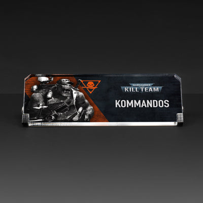 Plaque for Warhammer® 40,000 Kill Team: Kommandos