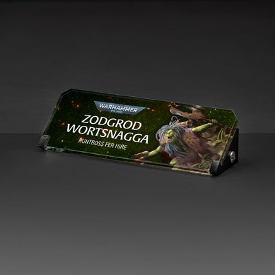 Plaques for Warhammer® 40,000 Orks Miniatures