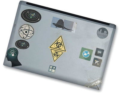 James Bond Q Laptop Sticker Set - Spectre Edition (Outlet Item)