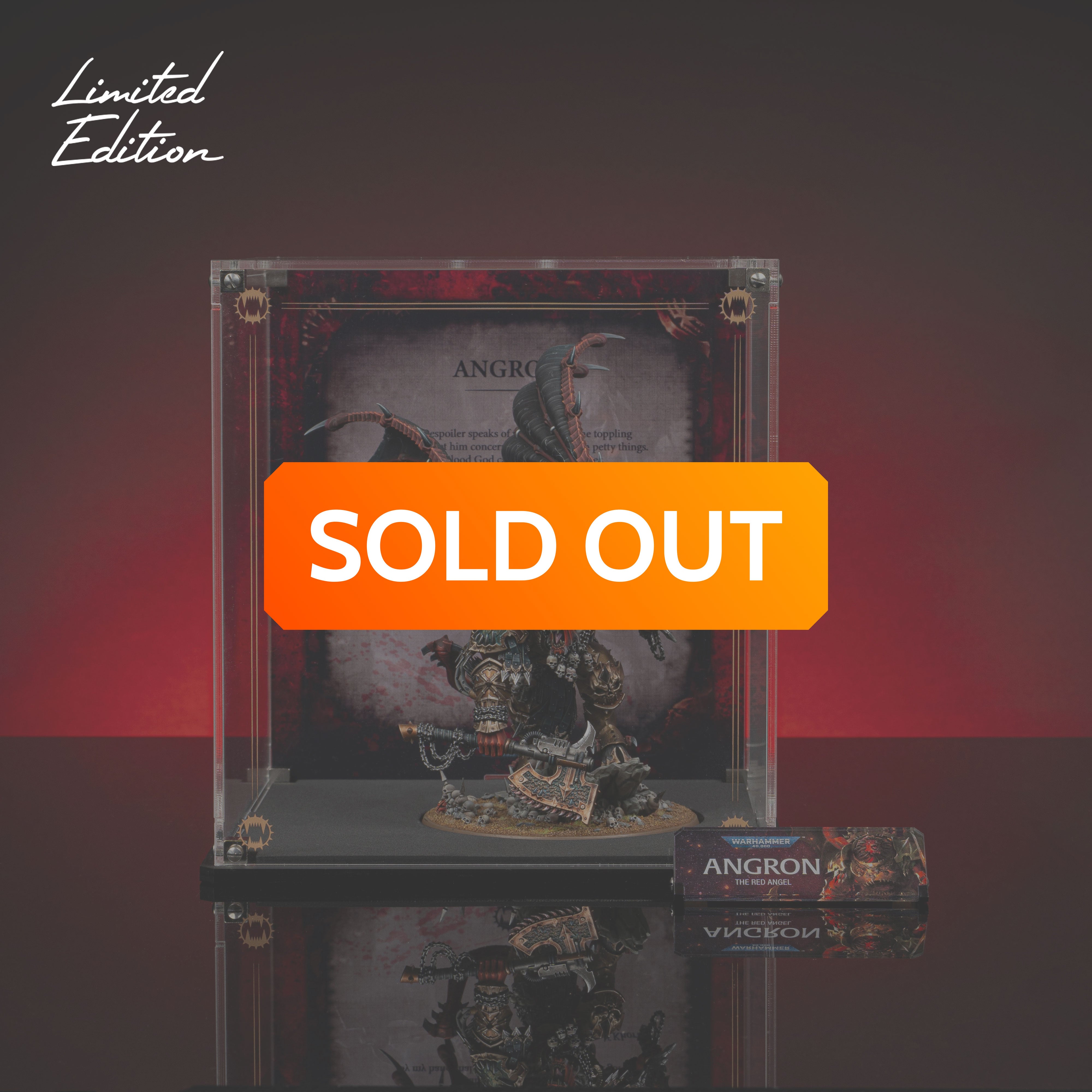 Limited Edition Display Cases for Warhammer® 40,000 World Eaters Miniatures