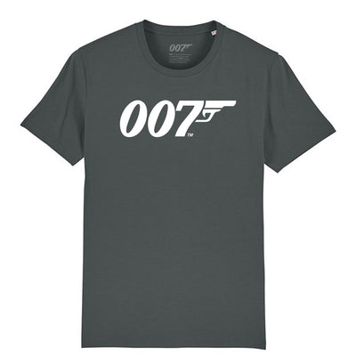 James Bond White 007 Logo T-Shirt (10 colours)