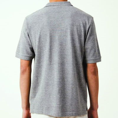 James Bond 007 Embroidered Cotton Polo Shirt - Grey Marl Edition