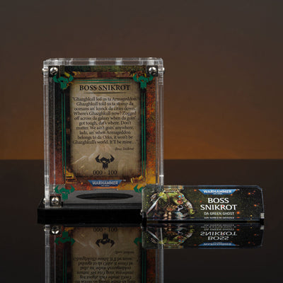 Limited Edition Display Cases for Warhammer® 40,000 Orks Miniatures